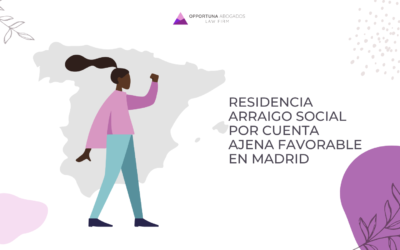 RESIDENCIA ARRAIGO SOCIAL POR CUENTA AJENA FAVORABLE EN MADRID