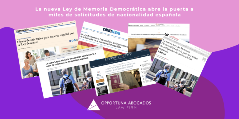 La nueva Ley de Memoria Democrática abre la puerta a miles de solicitudes de nacionalidad española