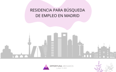 RESIDENCIA PARA BÚSQUEDA DE EMPLEO EN MADRID