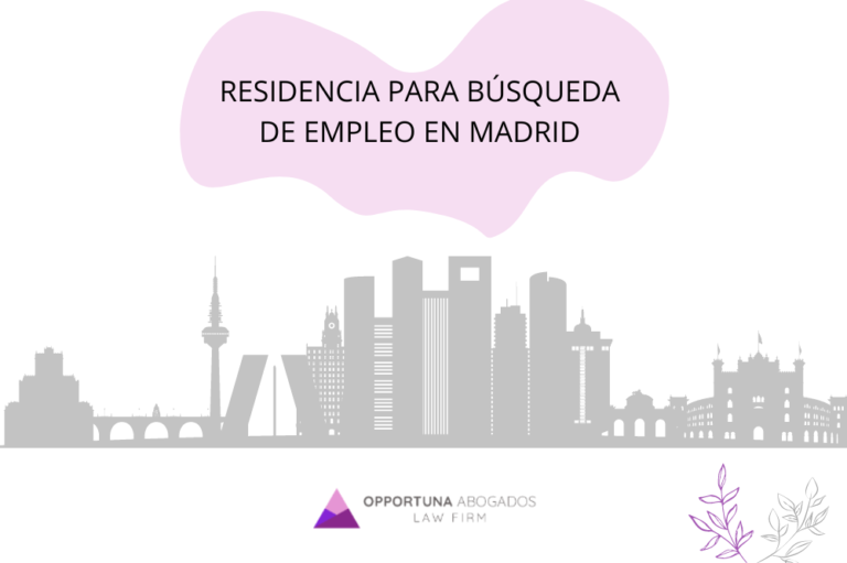 RESIDENCIA PARA BÚSQUEDA DE EMPLEO EN MADRID